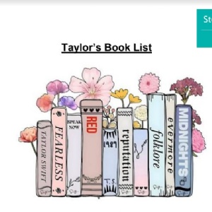 Taylor Swift Reading List